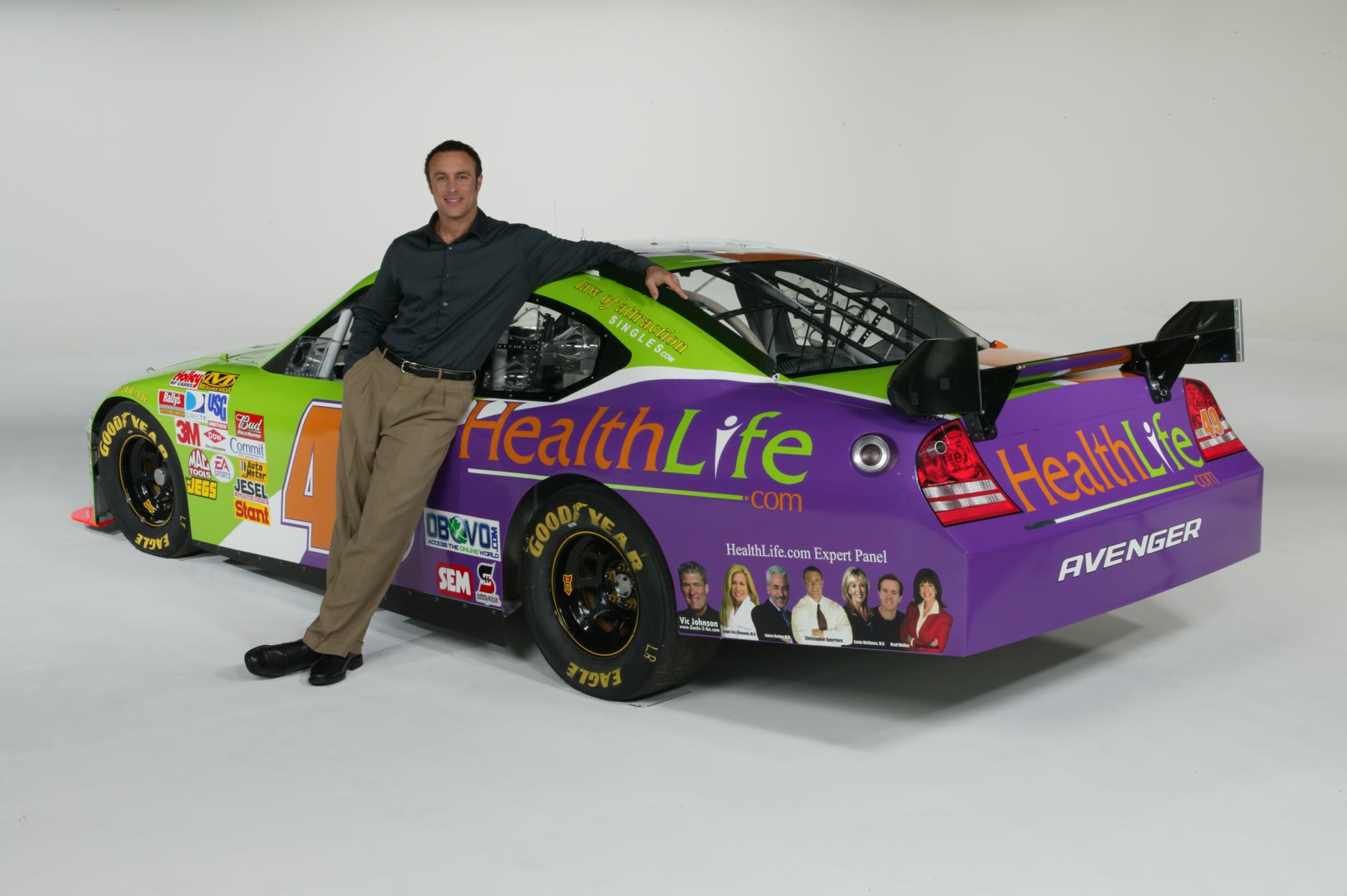 Chris Guerriero at NASCAR