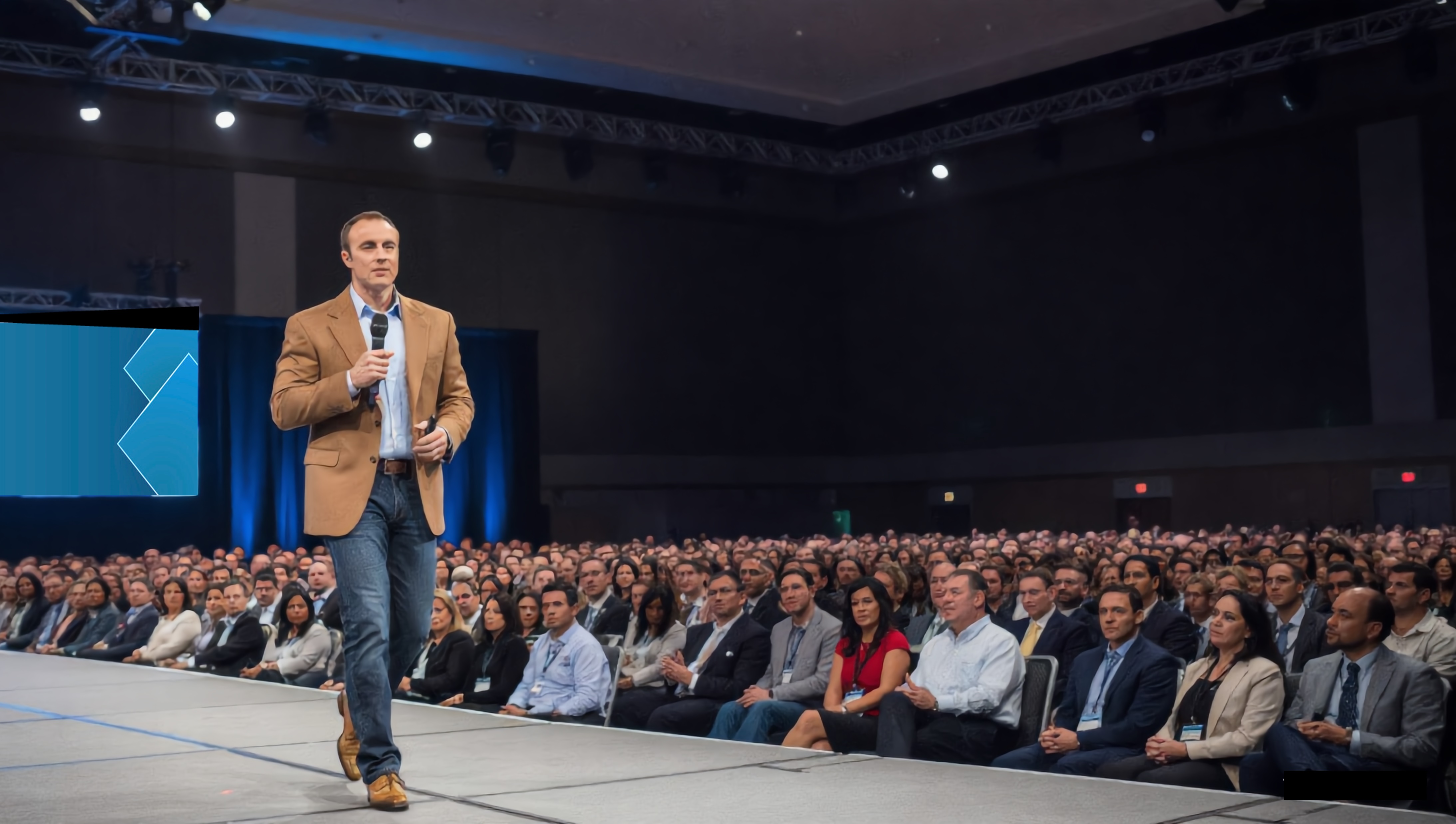 Chris Guerriero on stage